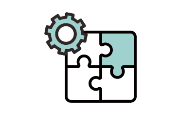 業務に合わせて自由に拡張可能