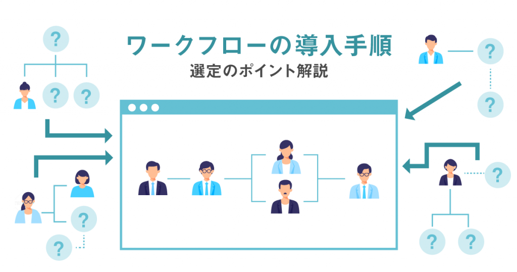 ワークフローの導入事例
ワークフローの選定
ワークフローとは？