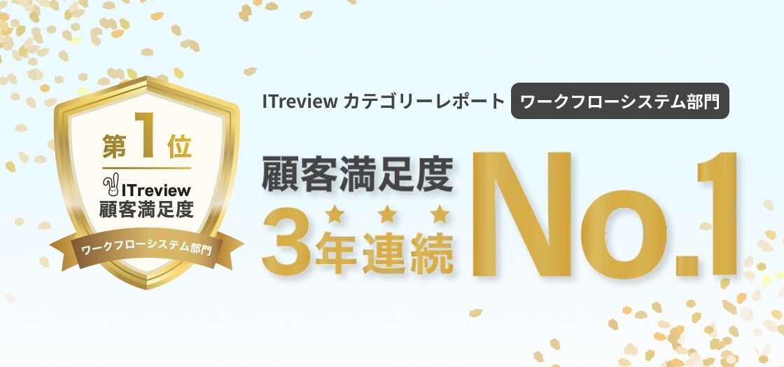 ITreview顧客満足度No.1ページ