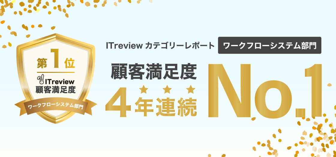 ITreview顧客満足度No.1ページ